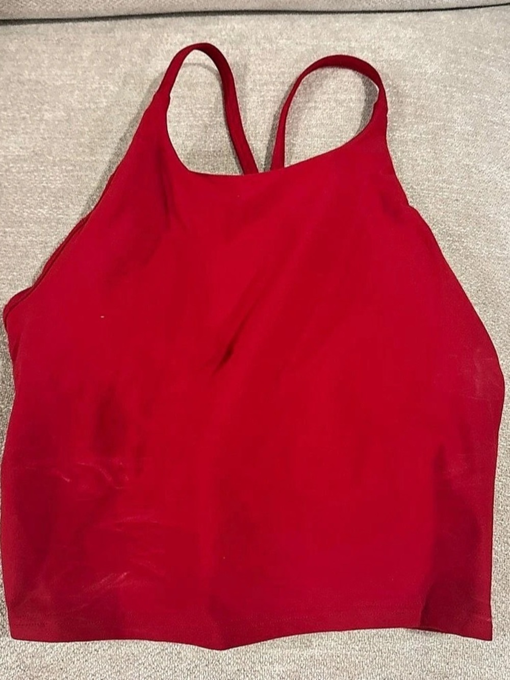 Old Navy Active Go-Dry Tank Top Red Medium
